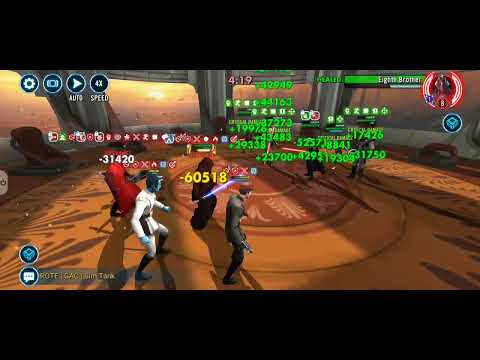 LV (loss) vs Reva : Star Wars Galaxy of Heroes