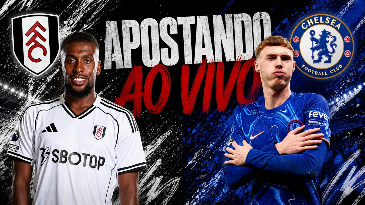 🔴 AO VIVO | FULHAM X CHELSEA e ROMA X FIORENTINA | REACT I APOSTAS AO VIVO - 24-08-26