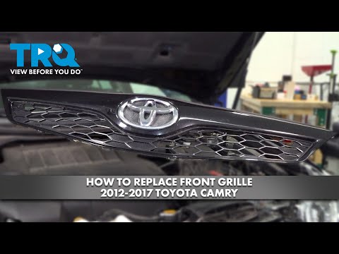 How to Replace Front Grille 2012-2017 Toyota Camry