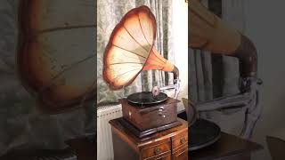 Gramophone playing