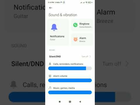 how to enable tap sound in mi 11 lite  ?