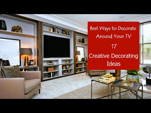 Best Ways to Decorate Around Your TV | Creative Decorating Ideas #17