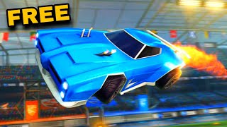 Rocket League How To Get The Titanium White Dominus For Free