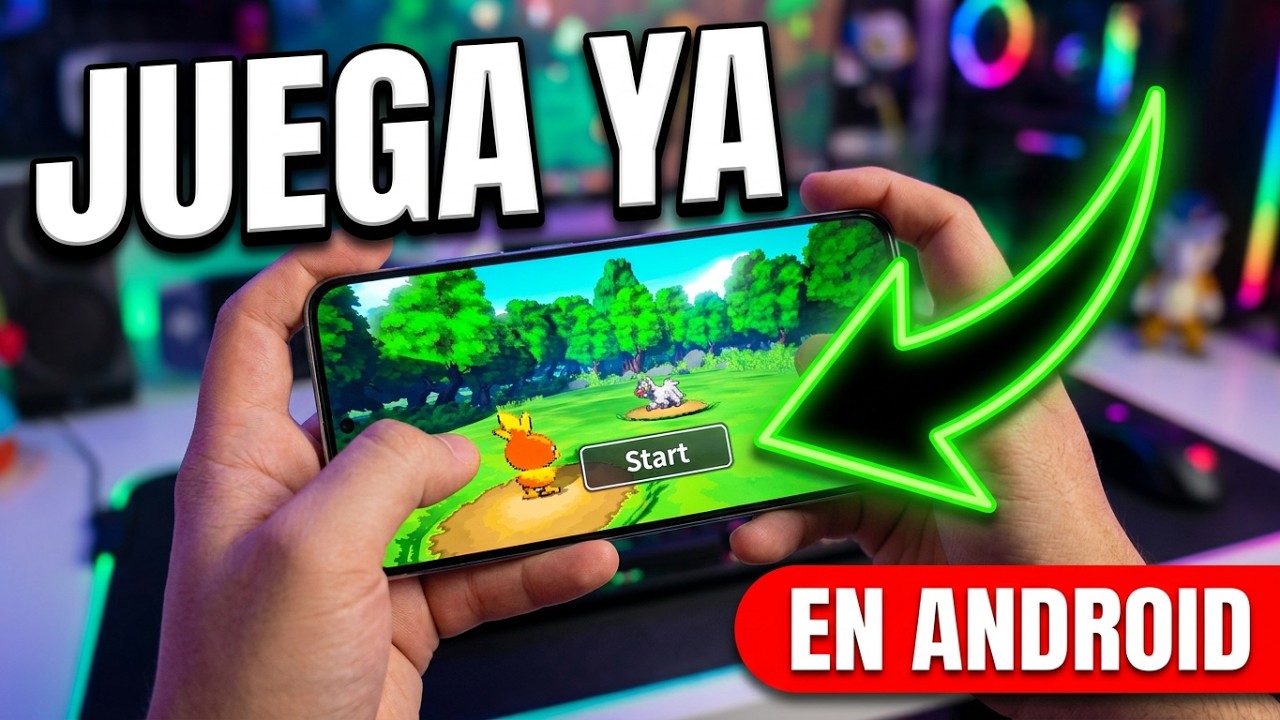 🔥 Como Jugar Pokemon Gamma Emerald en Android | Tutorial y Gameplay