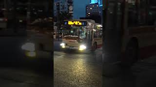 2026/8/28🟥🟨🟧神奈中バス秦野営は55（湘南200か2220/2PG-MP38FK）🚌平塚駅にて　#神奈川中央交通 #shorts