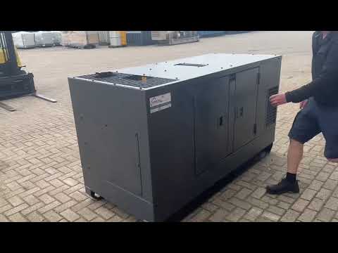 Atlas Copco QAS 38 Yanmar 40 kVA silent stock no 0005386