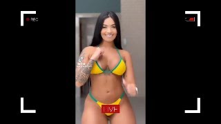 Tiktok hot girl compilation big boobs no bra leggings only ep 3