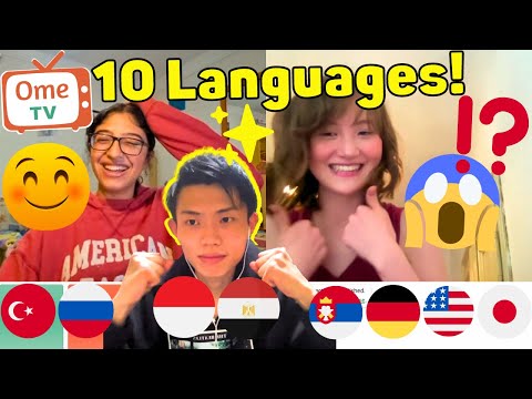 I MADE THEIR DAY by Speaking Their Native Language! - Omegle