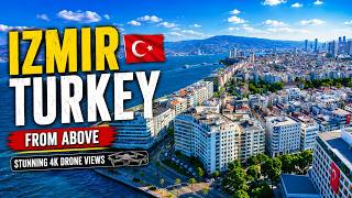 🇹🇷 Izmir, Turkey 🇹🇷 From Above | Stunning 4K Drone Views of the Aegean