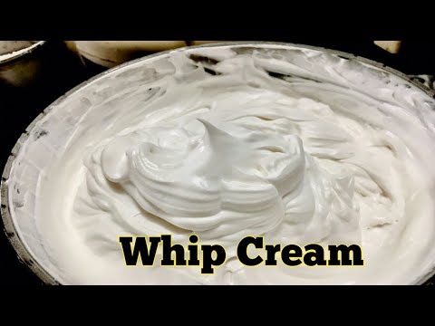 How To Whip Cream Without Electric Mixer | Easy Whipping Cream Recipe At Home