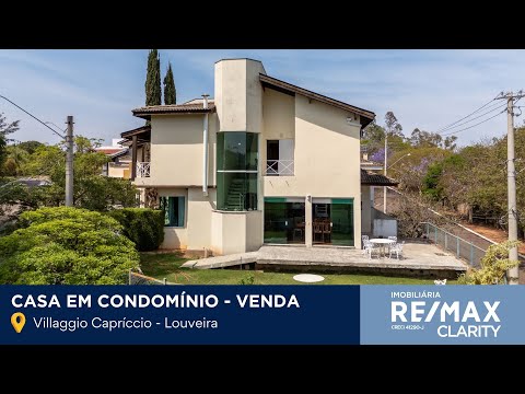 Casa dos Sonhos à venda em Louveira, SP | Condomínio Villaggio Capriccio