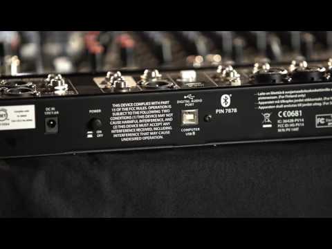 Peavey PV 14AT Compact 14-Channel Mixer with Bluetooth and Antares Auto-Tune image 6