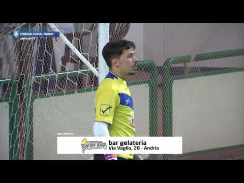 Florigel Futsal Andria - F. Five Locorotondo: 3-8 HIGHLIGHTS 11^ giornata Serie C1