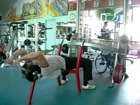 Krachttraining in Sanitas te Wichelen(3)