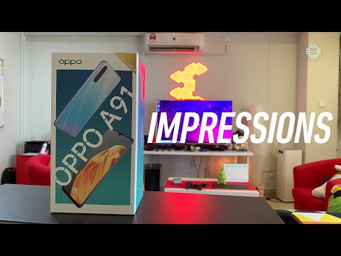 OPPO A91 Unboxing and First Impressions