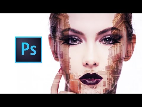 Double Exposure in 2 Minutes - Photoshop Tutorial