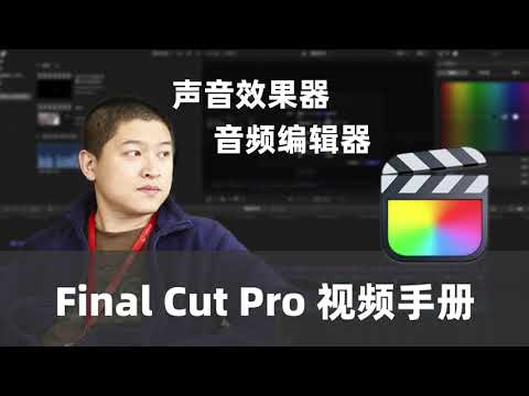 【FCP教程】声音效果器和音频编辑器