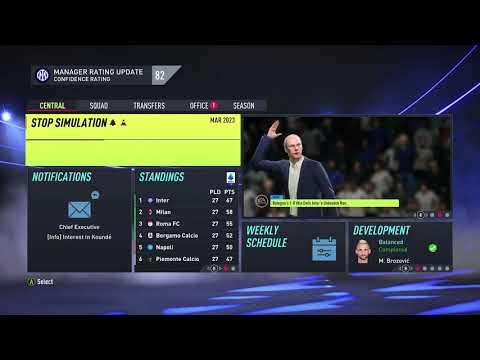 FIFA 22 career mode Inter Milan S2 EP7 We beat Bayern Munich F.C. 2-1 on AGG. in the quarter finals.