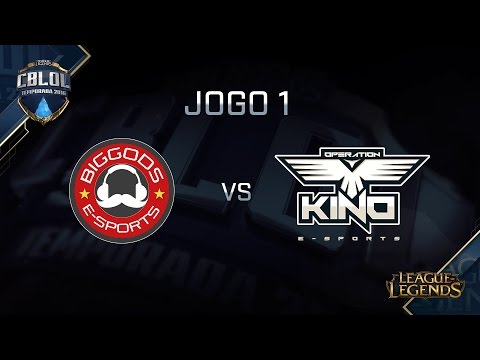 Big Gods x Kino (SSF - Jogo 1) CBLoL 2016 - 2ª Etapa