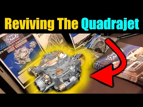 BRAND NEW Quadrajet Carburetor Made By PRW Industries | SEMA 2023 Highlights |