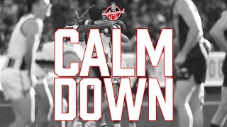 "You need to calm down", and three on the bounce