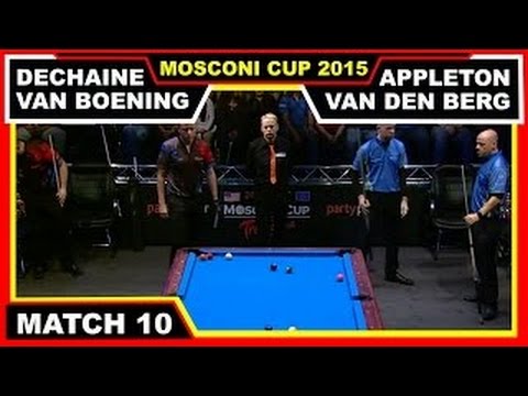 Van Boening/Deuel vs Appleton/Boyes | Match 8 | Mosconi Cup 2015 9-ball