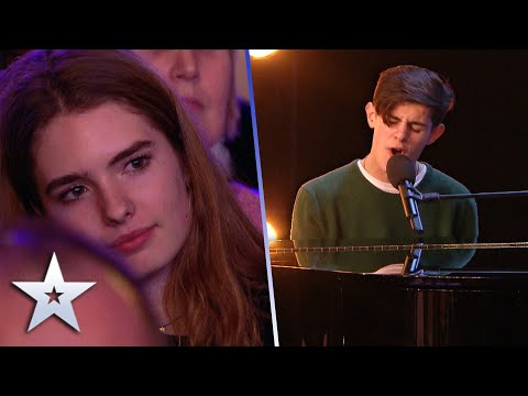 Reuben Gray sings emotional apology to Girlfriend who is in the AUDIENCE! | Britain's Got Talent