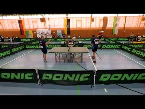 Mitteldeutsche Meisterschaften Tischtennis 2021 in Hettstedt (Herren-Spiel 2 Tisch 5&6)