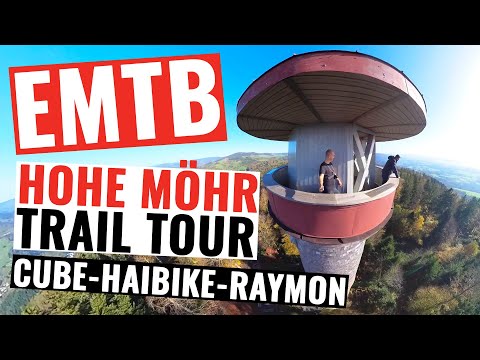 Mit E Bike auf die Hohe Möhr - Geniale EMTB Trail Tour im Herbst