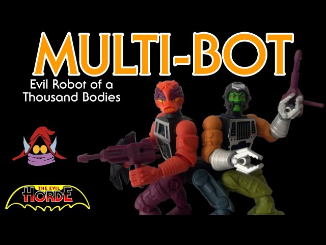 Vídeo relacionado con Masters of The Universe Origins Multi-BOT, Figura de acción, Robot Malvado de 14,7cm con Armas, 43 Piezas modulares y diseño detallado de Primera Calidad, JKC46