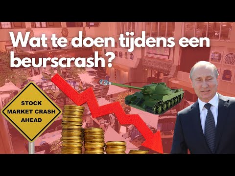 Wat te doen tijdens een beurscrash? Aandelen kopen of verkopen? #rusland #oekraine