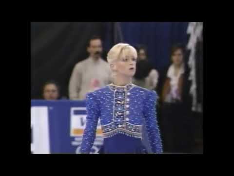 1995 US National Championships (ABC) - Ladies Free Skate - Nicole Bobek