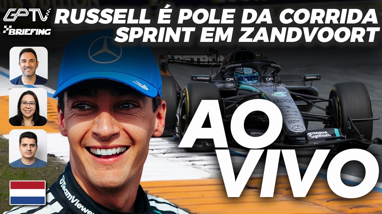 F1 2026: RUSSELL É POLE DA CORRIDA SPRINT EM ZANDVOORT [narração + Briefing]