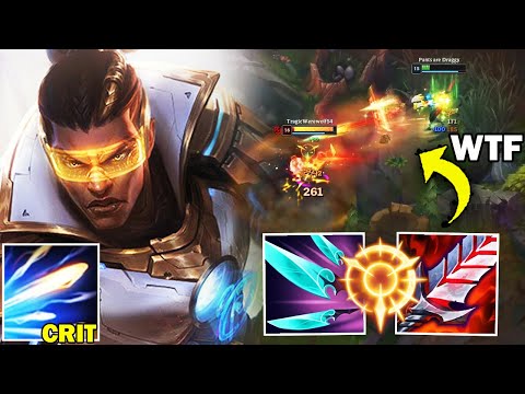 Lucian can now crit with his abilities with navori, so my ult literally does 10k dmg now