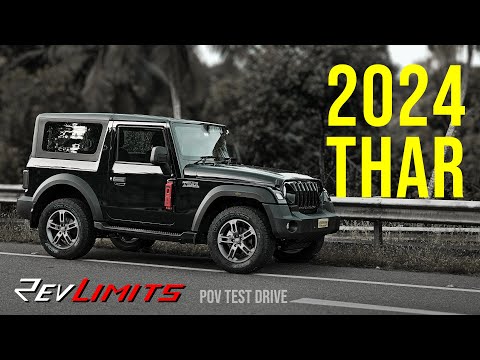 2024 MAHINDRA THAR BS6 | LX 4-STR HARDTOP | (2.0L RWD AT 150BHP) | POV Test Drive 