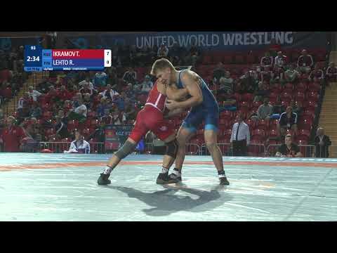 1/4 GR - 70 kg: T. IKRAMOV (KGZ) v. R. LEHTO (FIN)