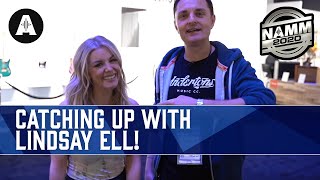 The Captain Meets Lindsay Ell at the Fender Stand! - NAMM 2020