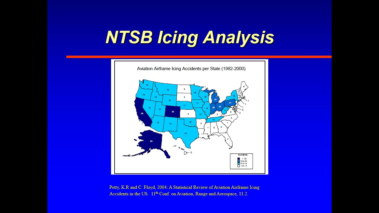 ATSC 231 Icing - Accident Statistics