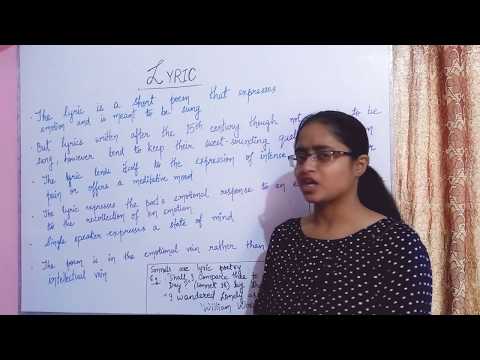 download lagu mp3 mp4 Lyric In English Literature, download lagu Lyric In English Literature gratis, unduh video klip Lyric In English Literature