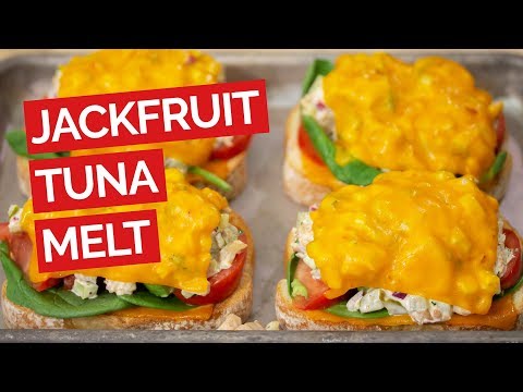 Jackfruit Tuna Melt (Vegetarian)