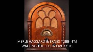 MERLE HAGGARD 7 ERNEST TUBB  I&#39;M WALKING THE FLOOR OVER YOU