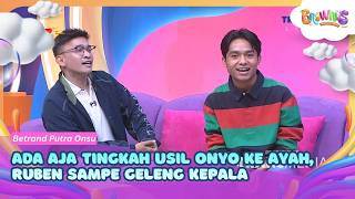 Download lagu Ada Aja Tingkah Usil Onyo ke Ayah, Ruben Sampe Geleng Kepala - BROWNIS (3/3/26) P1 mp3