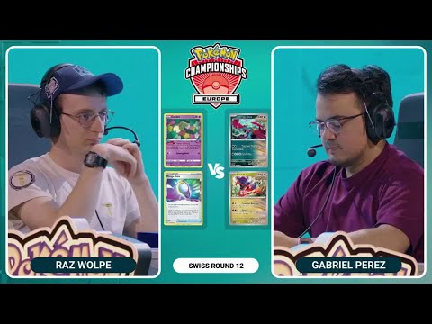 TCG Raz Wolpe Vs Gabriel Perez - 2024 Pokémon Europe International Championships Swiss R12