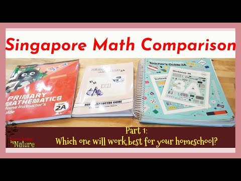 SINGAPORE MATH COMPARISON || DIMENSIONS MATH - PRIMARY MATH US EDITIONS - PRIMARY MATH 2022 | PART 1