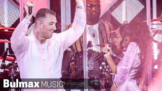 Sam Smith &amp; Normani - Dancing With  a Stranger (Live at iHeartRadio Jingle Ball 2019) - 4K Ultra HD