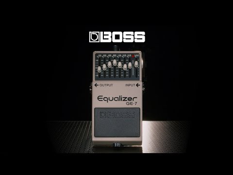 Boss GE-7 Equalizer Pedal | Gear4music demo