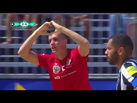 Botafogo 2 x 9 Lokomotiv | Mundialito de Clubes de Futebol de Areia | 15/12/2017