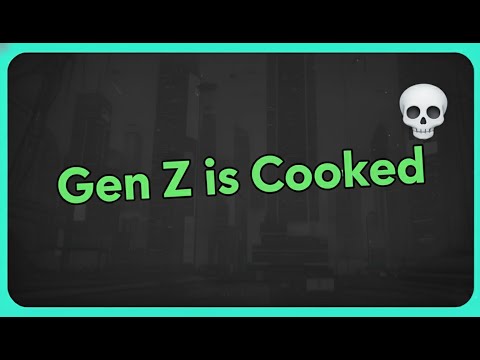 Altcoins: GEN Z Is Cooked 💀: It's not too late to fix it!