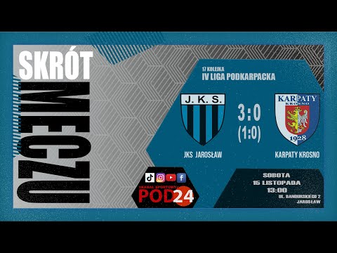 [2025-11-15]🔶📺 SKRÓT MECZU⚽ JKS Jarosław 🆚 KARPATY Krosno