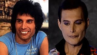 Freddie Mercury transformation from 1 to 45 years old